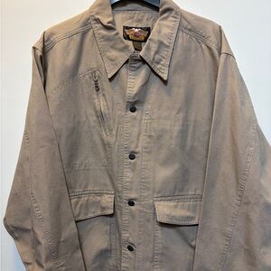 Harley Davidson vintage dead stock brand new NOS Men’s 2XL Khaki Barn Workwear